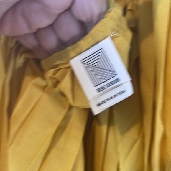 ROSIE ASSOLIN PLEATED ONE SHOULDER ESCARGOT TOP ASYMMETRICAL 2 - Picture 7 of 8